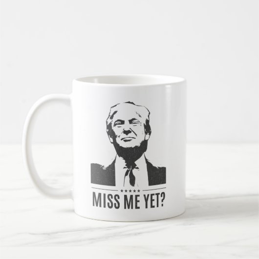 Donald Trump - Mis je me al? #MAGA Koffiemok (Links)