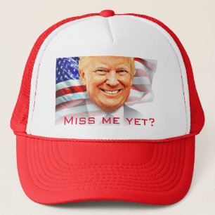 Donald Trump Miss Me nog Trucker Pet