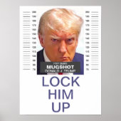 Donald Trump Mok schoot hem op slot kleur Poster (Voorkant)
