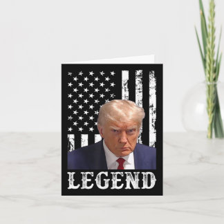 Donald Trump-Mok schoot President Legend American Kaart