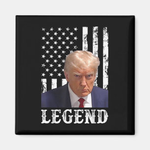 Donald Trump-Mok schoot President Legend American Magneet