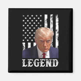 Donald Trump-Mok schoot President Legend American Magneet