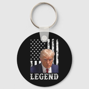 Donald Trump-Mok schoot President Legend American  Sleutelhanger