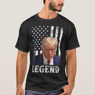 Donald Trump-Mok schoot President Legend American T-shirt