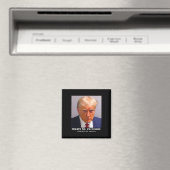 Donald Trump Mok Shot Magneet (Insitu (Vaatwasser))