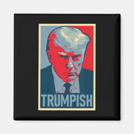 Donald Trump Mok Shot Magneet (Voorkant)