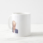 Donald Trump Mok Shot - Never Surrender American F (Voorkant links)