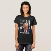 Donald Trump Mok Shot - Never Surrender T-shirt (Voorkant volledig)