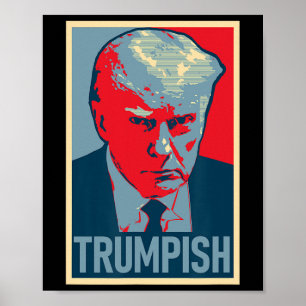 Donald Trump Mok Shot Poster