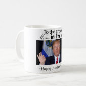 Donald Trump MOK voor cadeau voor moederdag (Voorkant links)