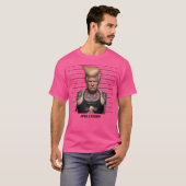 Donald Trump Mugshot T-shirt (Voorkant volledig)