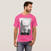 Donald Trump Mugshot T-shirt (Voorkant volledig)