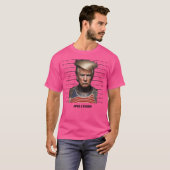 Donald Trump Mugshot T-shirt (Voorkant volledig)