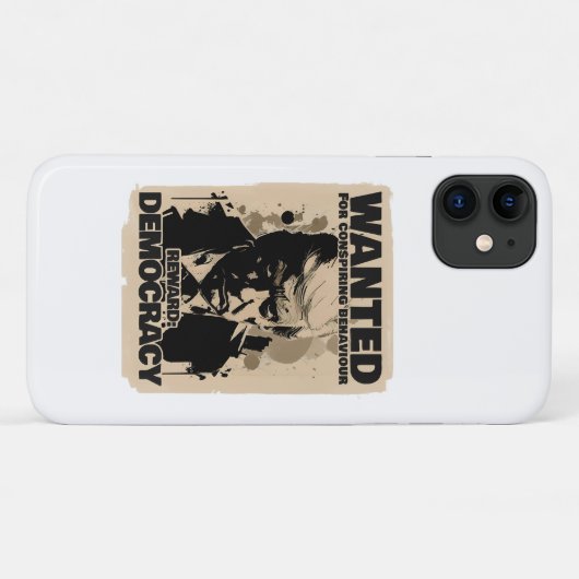 Donald Trump Mugshot wilde Poster - Georgia Count Case-Mate iPhone Case (Achterkant (horizontaal))