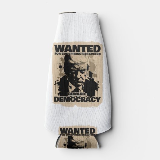 Donald Trump Mugshot wilde Poster - Georgia Count Flesjeskoeler (Voorkant)