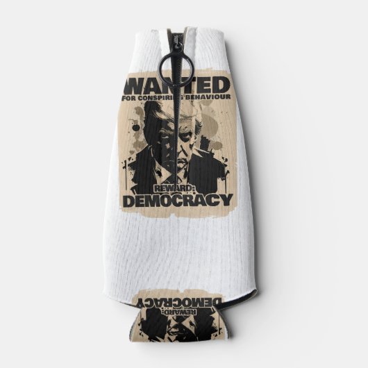 Donald Trump Mugshot wilde Poster - Georgia Count Flesjeskoeler (Achterkant)