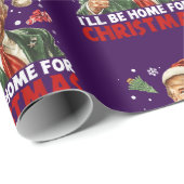 Donald Trump naar huis met kerst Cadeaupapier (Rol Hoek)