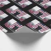 Donald Trump neemt Amerika terug Cadeaupapier (Hoek)