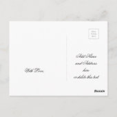 Donald Trump neemt zijn eed op 20 januari Briefkaart (Achterkant)