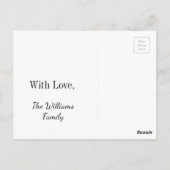 Donald Trump neemt zijn eed op 20 januari Briefkaart (Achterkant)