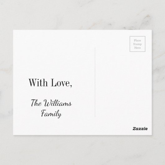 Donald Trump neemt zijn eed op 20 januari Briefkaart (Achterkant)