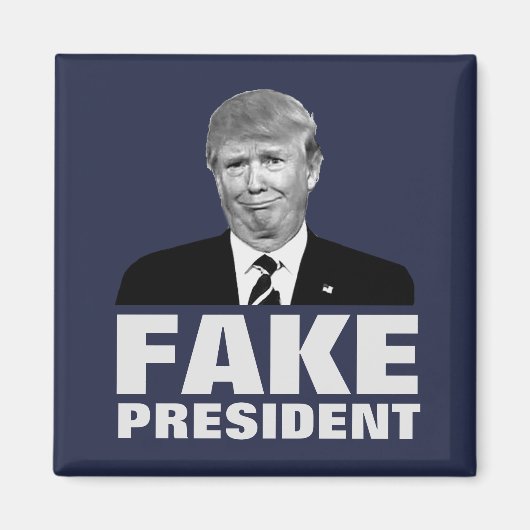 Donald Trump NEP-PRESIDENT Magneet (Voorkant)