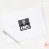 Donald Trump NEP-PRESIDENT Vierkante Sticker (Envelop)