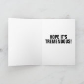 DONALD TRUMP NIEUWJAARSKAART 2026 FEESTDAGEN KAART (Binnen)