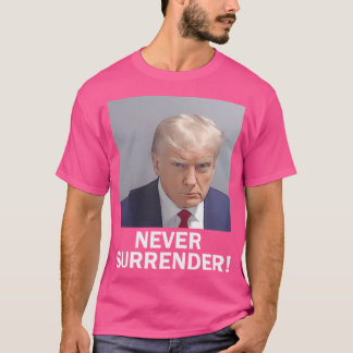 Donald Trump Nooit Surrender Mok neergeschoten Pre T-shirt