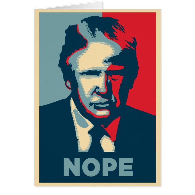 donald trump nope (Voorkant)