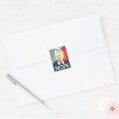 Donald Trump NOPE — Anti-Trump 2016 - Vierkante Sticker (Envelop)
