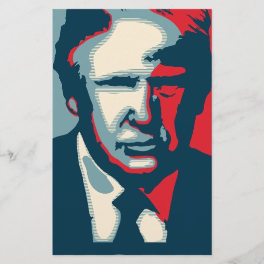 donald trump nope briefpapier (Voorkant)