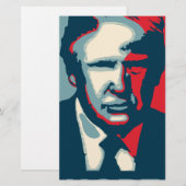 donald trump nope briefpapier (Voorkant / Achterkant)
