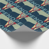 Donald Trump Nope Election Loser Cadeaupapier (Hoek)