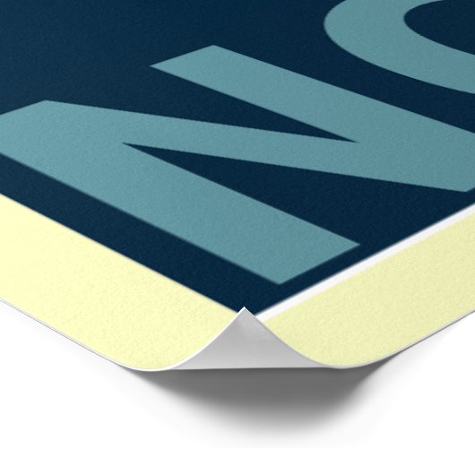 Donald Trump Nope Impeachment Party Poster (Hoek)