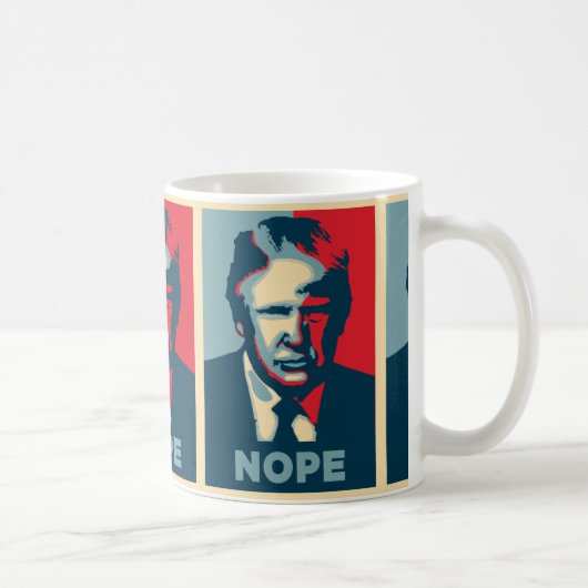 donald trump nope koffiemok (Rechts)