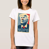Donald Trump "NOPE" shirt (Voorkant)