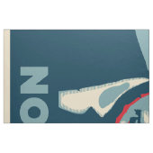 Donald Trump Nope stof (Fat Quarter)