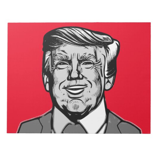 DONALD TRUMP NOTITIEBLOK (Voorkant)