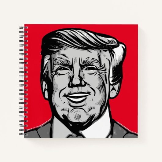 DONALD TRUMP NOTITIEBOEK (Voorkant)
