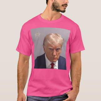 Donald Trump Officiële Mugshot 2023 T-shirt