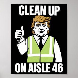Donald Trump Opruiming Republikeinse Trump-aanhang Poster