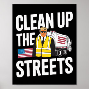 Donald Trump Opruiming Republikeinse Trump-aanhang Poster