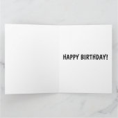 DONALD TRUMP OVERGEPLAATST HOGE BIRTHDAAGKAARTEN KAART (Binnen)