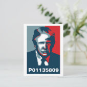 Donald Trump P01135809 Briefkaart (Staand voorkant)
