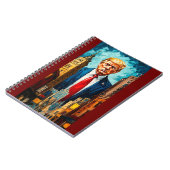 donald trump paint notitieboek (Linkerzijde)