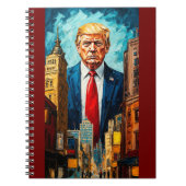 donald trump paint notitieboek (Voorkant)