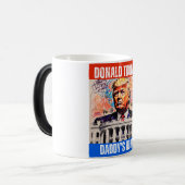 DONALD TRUMP - PAPA THUIS MAGISCHE MOK (Voorkant links)
