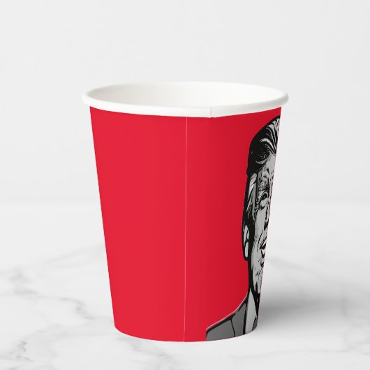 DONALD TRUMP PAPIEREN BEKERS (Rechts)