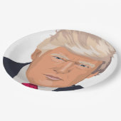 DONALD TRUMP PAPIEREN BORDJE (Gekanteld)